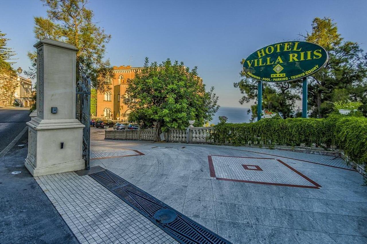 Hotel Villa Riis Таормина Экстерьер фото